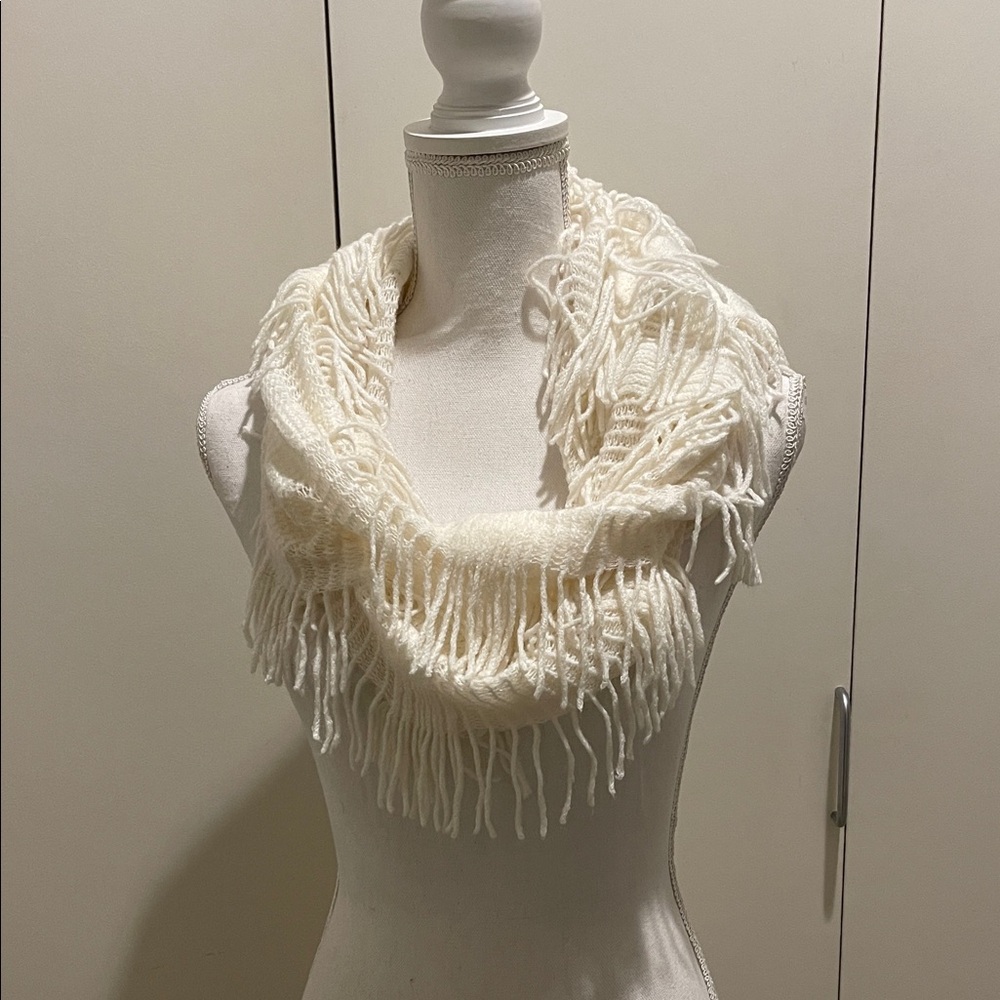 Infinity ivory scarf #27